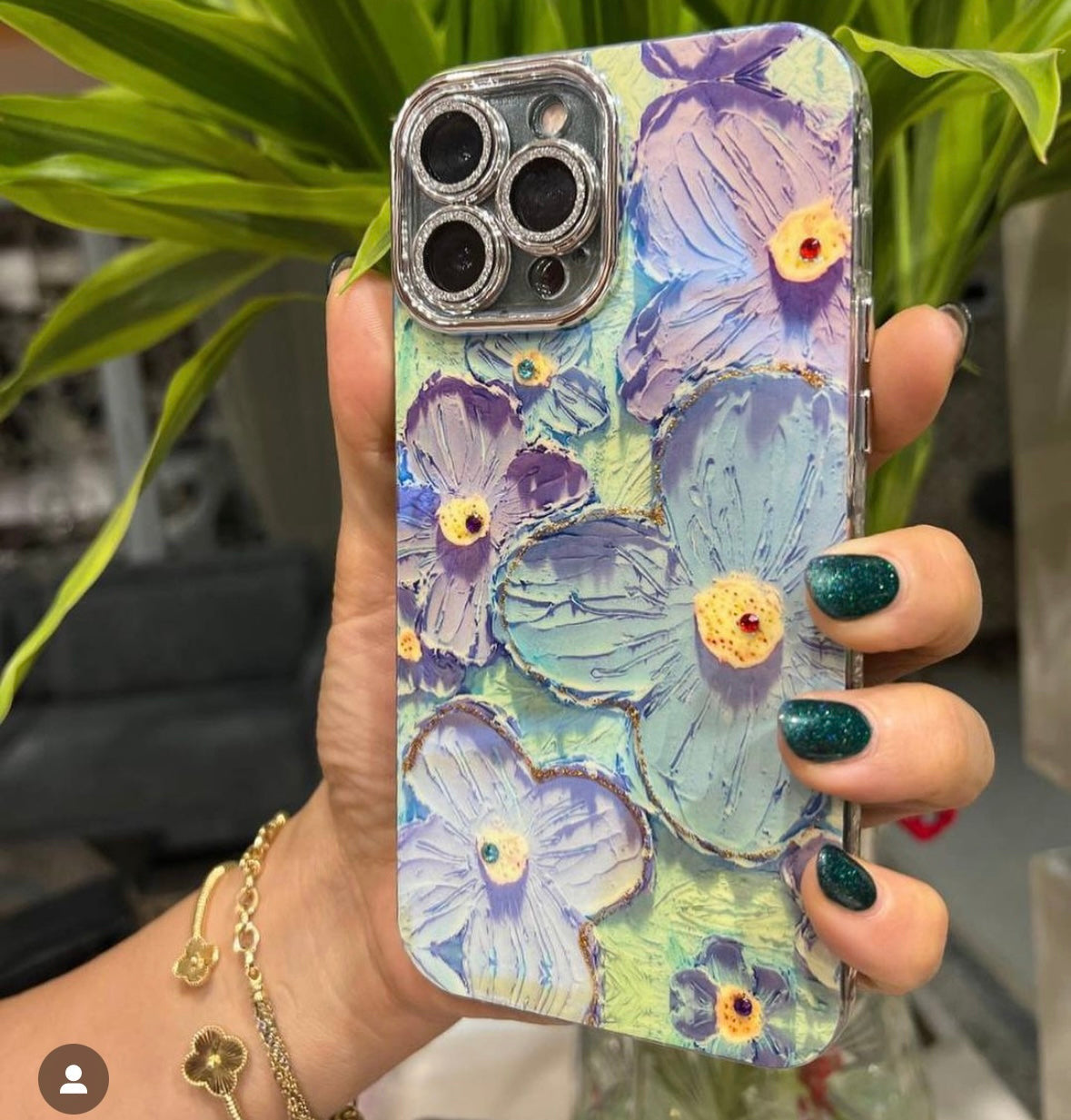 GLOOMING MULTICOLOUR FLORAL CASE