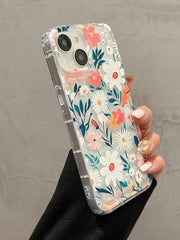 MELODY FLORL PRINT PHONE CASE