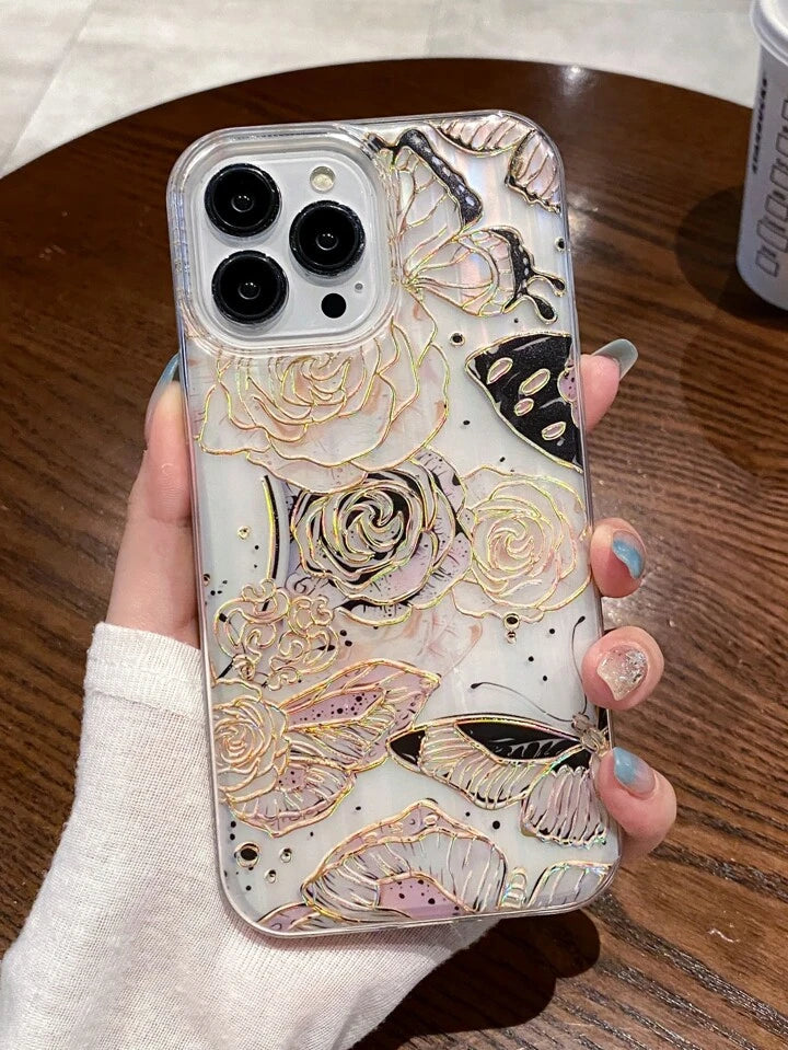 DIAMOND DAISY PRINTED PHONE CASE