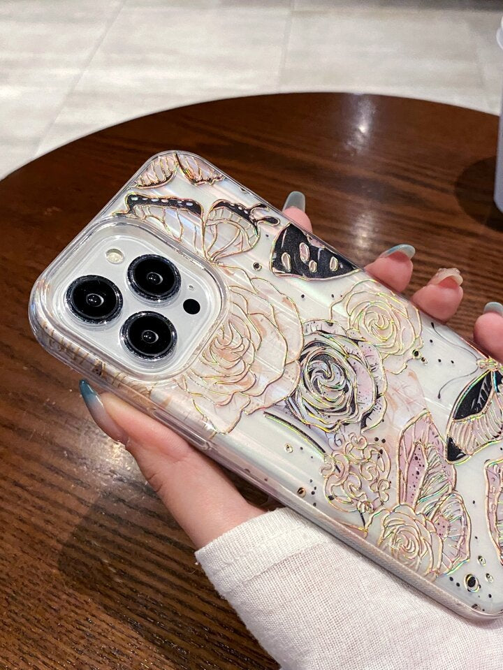 DIAMOND DAISY PRINTED PHONE CASE