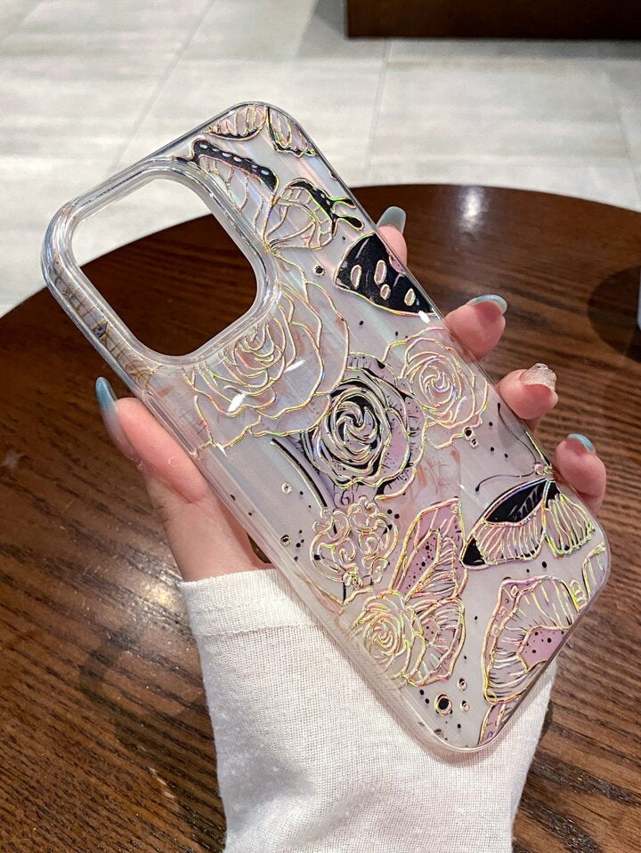 DIAMOND DAISY PRINTED PHONE CASE