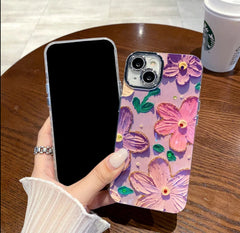 LIVELY FLORAL SHINY CASE